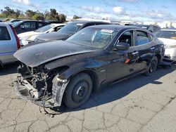 Salvage cars for sale at Martinez, CA auction: 2012 Infiniti M35H