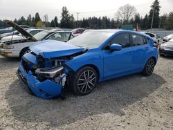 Salvage cars for sale at Graham, WA auction: 2024 Subaru Impreza Sport