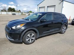 Salvage cars for sale at Nampa, ID auction: 2017 KIA Niro FE