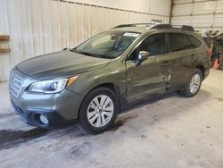 Salvage cars for sale from Copart Abilene, TX: 2015 Subaru Outback 2.5I Premium