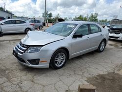 Salvage cars for sale at Pekin, IL auction: 2012 Ford Fusion S