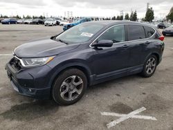 Salvage cars for sale from Copart Rancho Cucamonga, CA: 2019 Honda CR-V EX