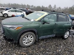 Salvage cars for sale from Copart Windham, ME: 2022 Toyota Corolla Cross LE