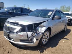 Salvage cars for sale at Elgin, IL auction: 2013 Chevrolet Cruze LS