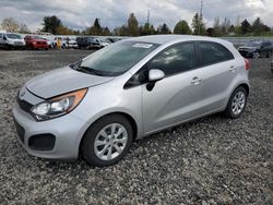 Salvage cars for sale at Portland, OR auction: 2015 KIA Rio LX