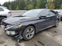 Vehiculos salvage en venta de Copart Arlington, WA: 2018 Honda Accord EXL