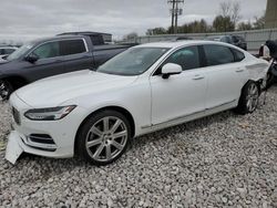 Salvage cars for sale at Wayland, MI auction: 2018 Volvo S90 T6 Inscription