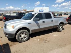 Salvage trucks for sale at Colorado Springs, CO auction: 2007 Ford F150 Supercrew