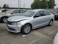 Salvage cars for sale from Copart Rancho Cucamonga, CA: 2016 Volkswagen Jetta S