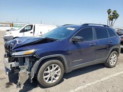 Vehiculos salvage en venta de Copart Van Nuys, CA: 2016 Jeep Cherokee Sport