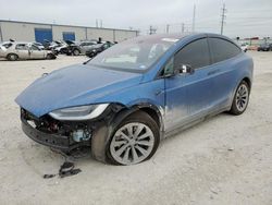 Salvage cars for sale at Haslet, TX auction: 2016 Tesla Model X