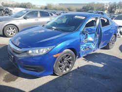 Salvage cars for sale at Las Vegas, NV auction: 2017 Honda Civic EX