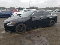 Salvage cars for sale at East Granby, CT auction: 2012 Nissan Maxima S