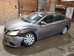 Salvage cars for sale from Copart Ebensburg, PA: 2016 Nissan Sentra S