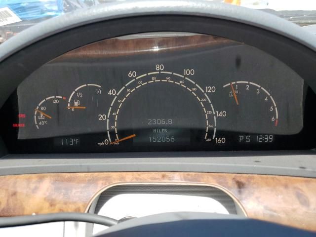 2000 Mercedes-Benz S 500