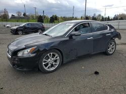 Salvage cars for sale at Portland, OR auction: 2012 Nissan Maxima S