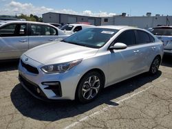 Salvage cars for sale from Copart Vallejo, CA: 2019 KIA Forte FE