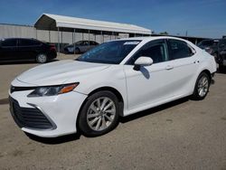 Salvage cars for sale at Fresno, CA auction: 2022 Toyota Camry LE