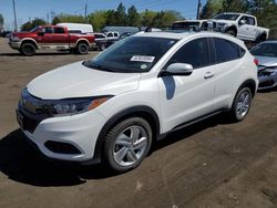 Honda hr-v exl salvage cars for sale: 2019 Honda HR-V EXL