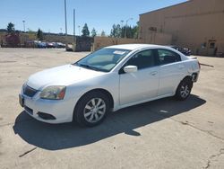 Salvage cars for sale at Gaston, SC auction: 2012 Mitsubishi Galant ES