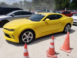 Chevrolet Camaro salvage cars for sale: 2016 Chevrolet Camaro LT