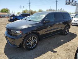 Salvage cars for sale at Columbus, OH auction: 2016 Dodge Durango SXT