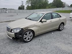 Mercedes-Benz C300 salvage cars for sale: 2011 Mercedes-Benz C300