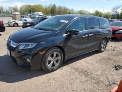 Honda Odyssey EX salvage cars for sale: 2018 Honda Odyssey EX