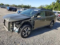 Salvage cars for sale at Riverview, FL auction: 2020 Subaru Outback Limited