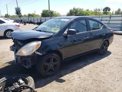 Salvage cars for sale from Copart Miami, FL: 2012 Nissan Versa S