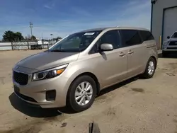Salvage cars for sale from Copart Nampa, ID: 2016 KIA Sedona LX
