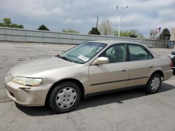 Salvage cars for sale from Copart Littleton, CO: 2000 Honda Accord LX