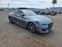 Salvage cars for sale at Phoenix, AZ auction: 2017 Infiniti Q60 Premium