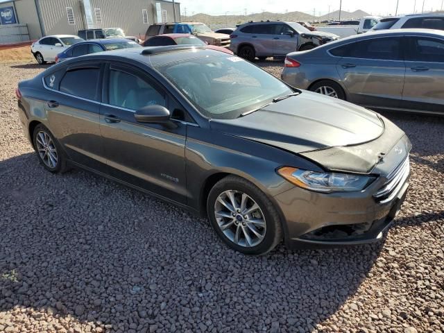 2017 Ford Fusion SE Hybrid