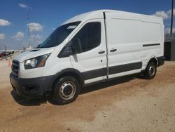 Salvage trucks for sale at Andrews, TX auction: 2020 Ford Transit T-250