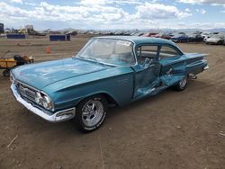 Salvage cars for sale at Brighton, CO auction: 1960 Chevrolet Biscane
