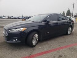 Salvage cars for sale at Rancho Cucamonga, CA auction: 2013 Ford Fusion SE Hybrid