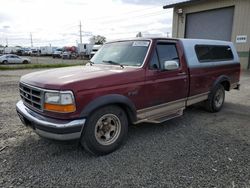 Salvage trucks for sale at Eugene, OR auction: 1996 Ford F150