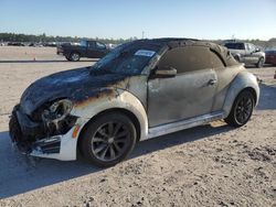 Salvage cars for sale from Copart Houston, TX: 2017 Volkswagen Beetle S/SE