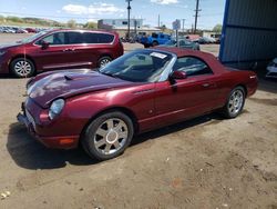 Salvage cars for sale at Colorado Springs, CO auction: 2004 Ford Thunderbird