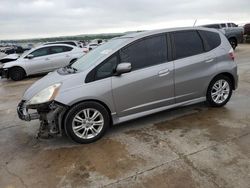 Salvage cars for sale from Copart Grand Prairie, TX: 2009 Honda FIT Sport