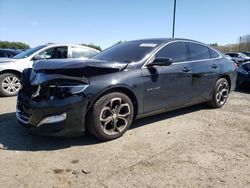 Chevrolet salvage cars for sale: 2021 Chevrolet Malibu LT