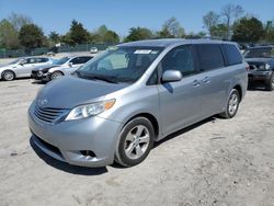 Salvage cars for sale at Madisonville, TN auction: 2017 Toyota Sienna LE