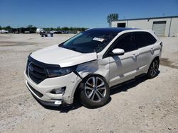 Salvage cars for sale from Copart Kansas City, KS: 2016 Ford Edge Sport