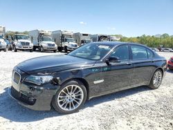 Salvage cars for sale at Ellenwood, GA auction: 2015 BMW 740 LXI