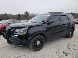 Salvage cars for sale from Copart West Warren, MA: 2017 Ford Explorer Police Interceptor