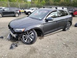 Salvage cars for sale from Copart Waldorf, MD: 2021 Audi Q5 Premium Plus
