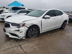 Salvage cars for sale at Grand Prairie, TX auction: 2020 Acura TLX