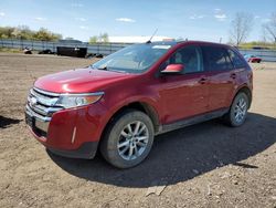 Salvage cars for sale at Columbia Station, OH auction: 2013 Ford Edge SEL
