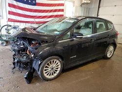 Salvage cars for sale at Lyman, ME auction: 2013 Ford C-MAX SEL